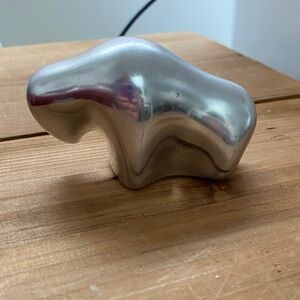 Hoselton Canada Polished Aluminum Bison Buffalo #318